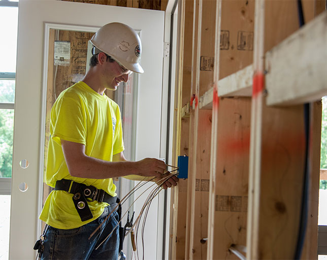 Haller tech wiring an outlet