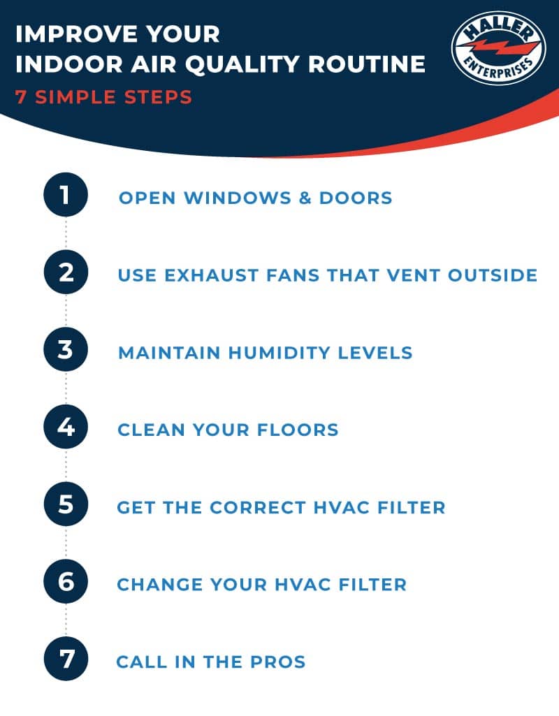 7 tips to improve indoor air quality at home