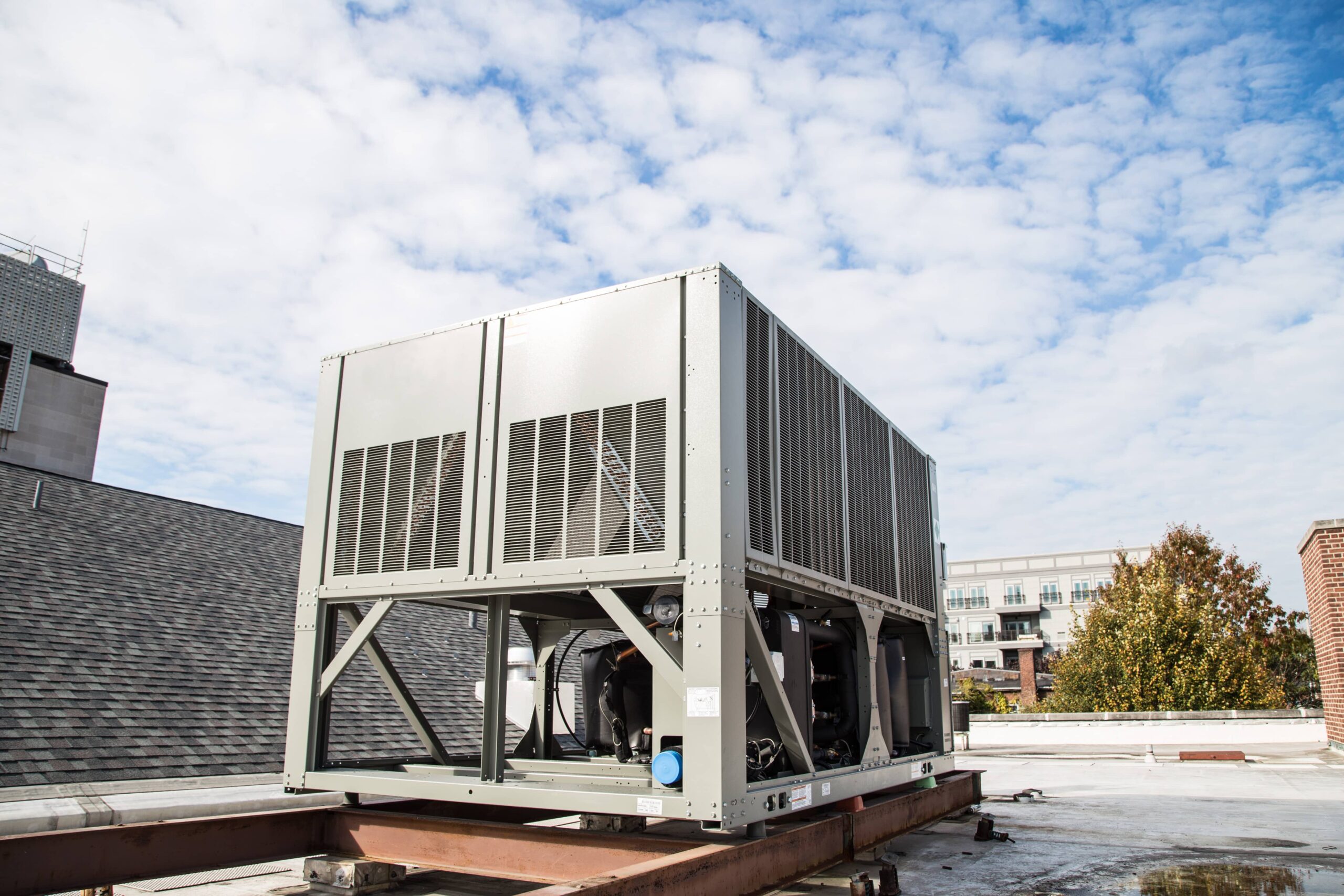 commercial rooftop HVAC installation