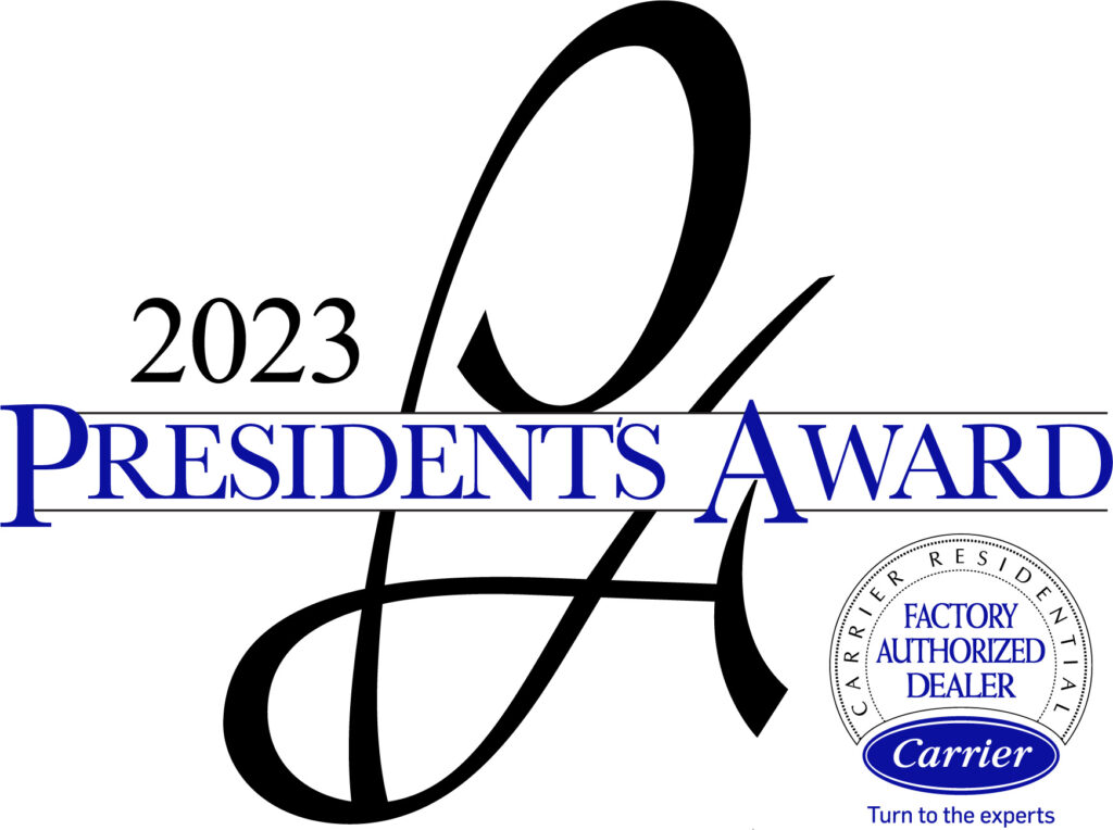 2023 Carrier HVAC presidents award