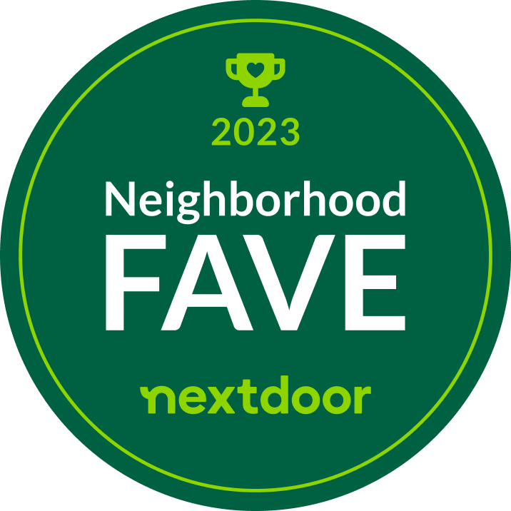 2023 neighborhood fave award by Nextdoor